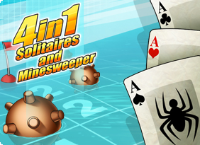 4 in 1: Solitares and Mineswpeeper